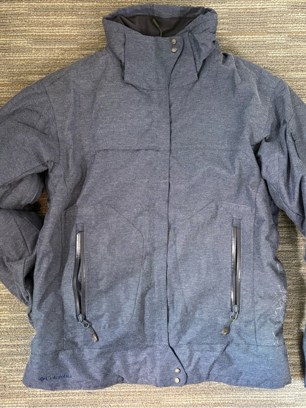 Columbia Womens Small Navy Winter Snow Jacket